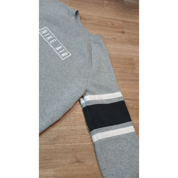 Nike Air Sweatshirt Youth XL Fleece Embroidered Extra Large Spell Out Crew Neck - Picture 5 of 16